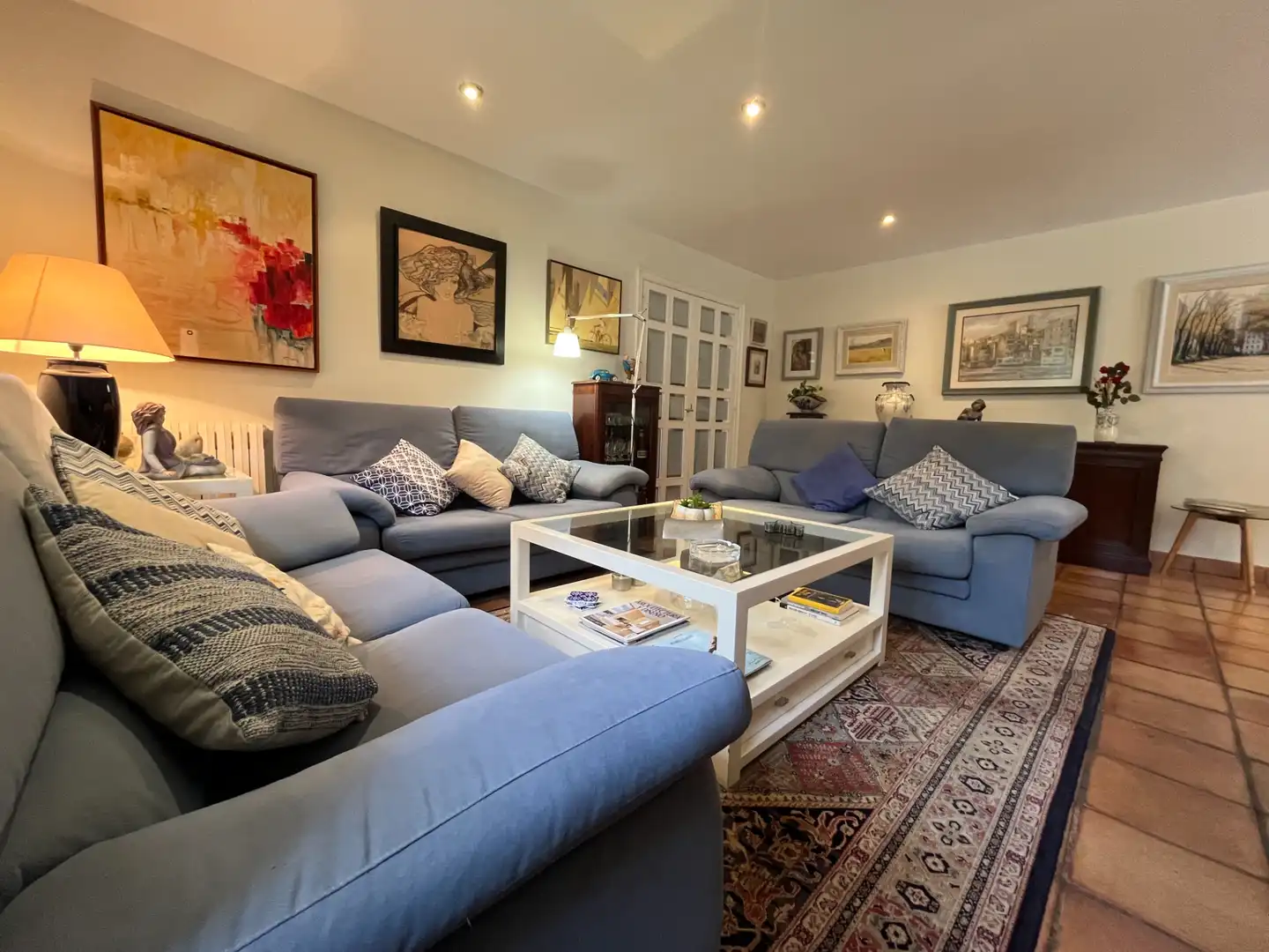 Living room of Houses for sale in Girona  with Air Conditioner, Heating and Private garden