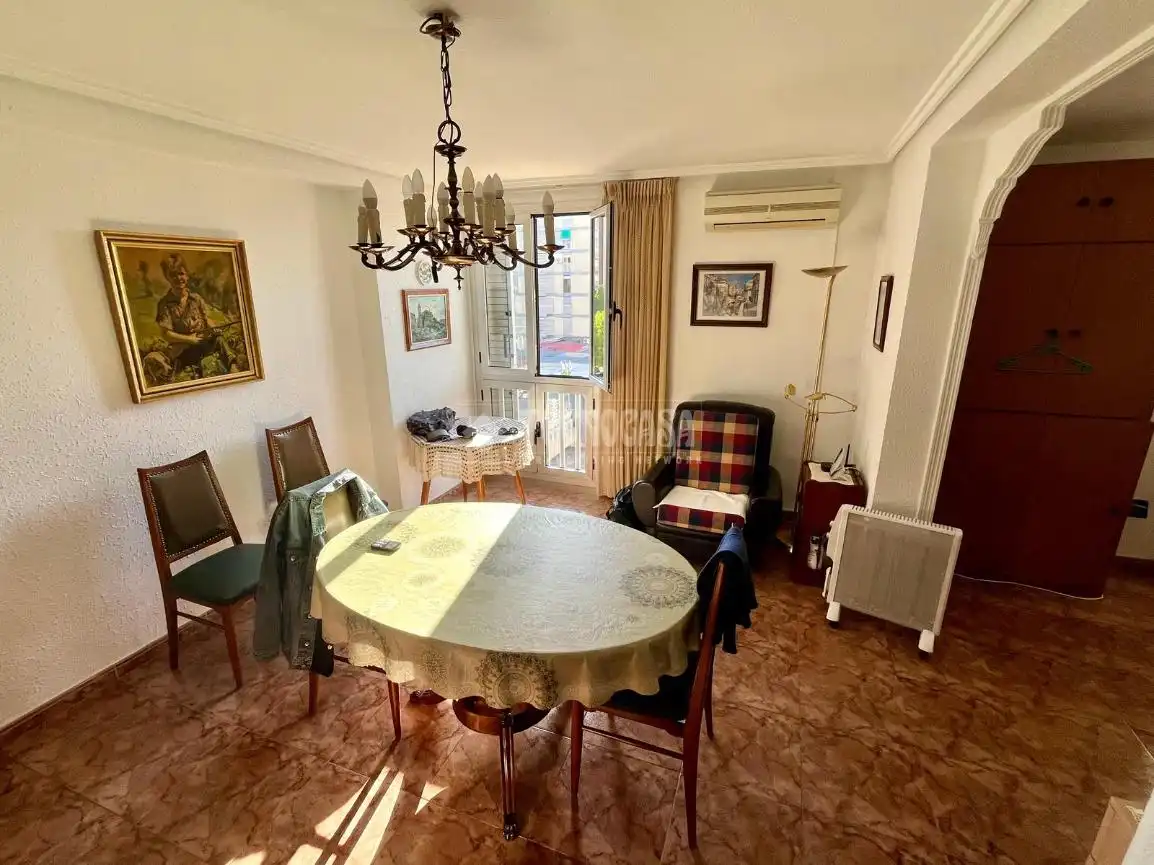 Dining room of Flat for sale in Valencia  with Air Conditioner