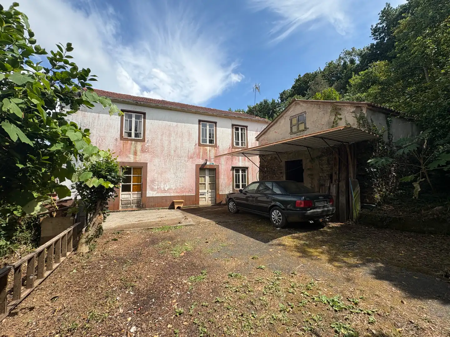 Vista exterior de Casa o chalet en venta en San Sadurniño con Jardín privado, Trastero y Amueblado