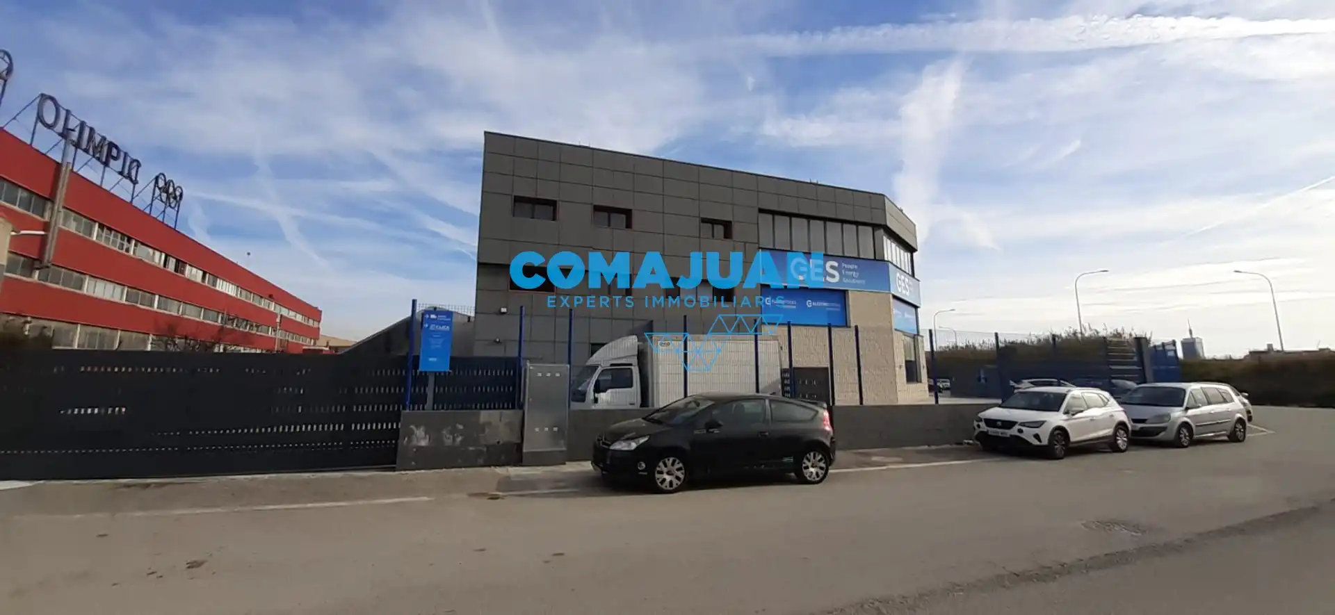 Vista exterior de Nave industrial de alquiler en Cabrera de Mar