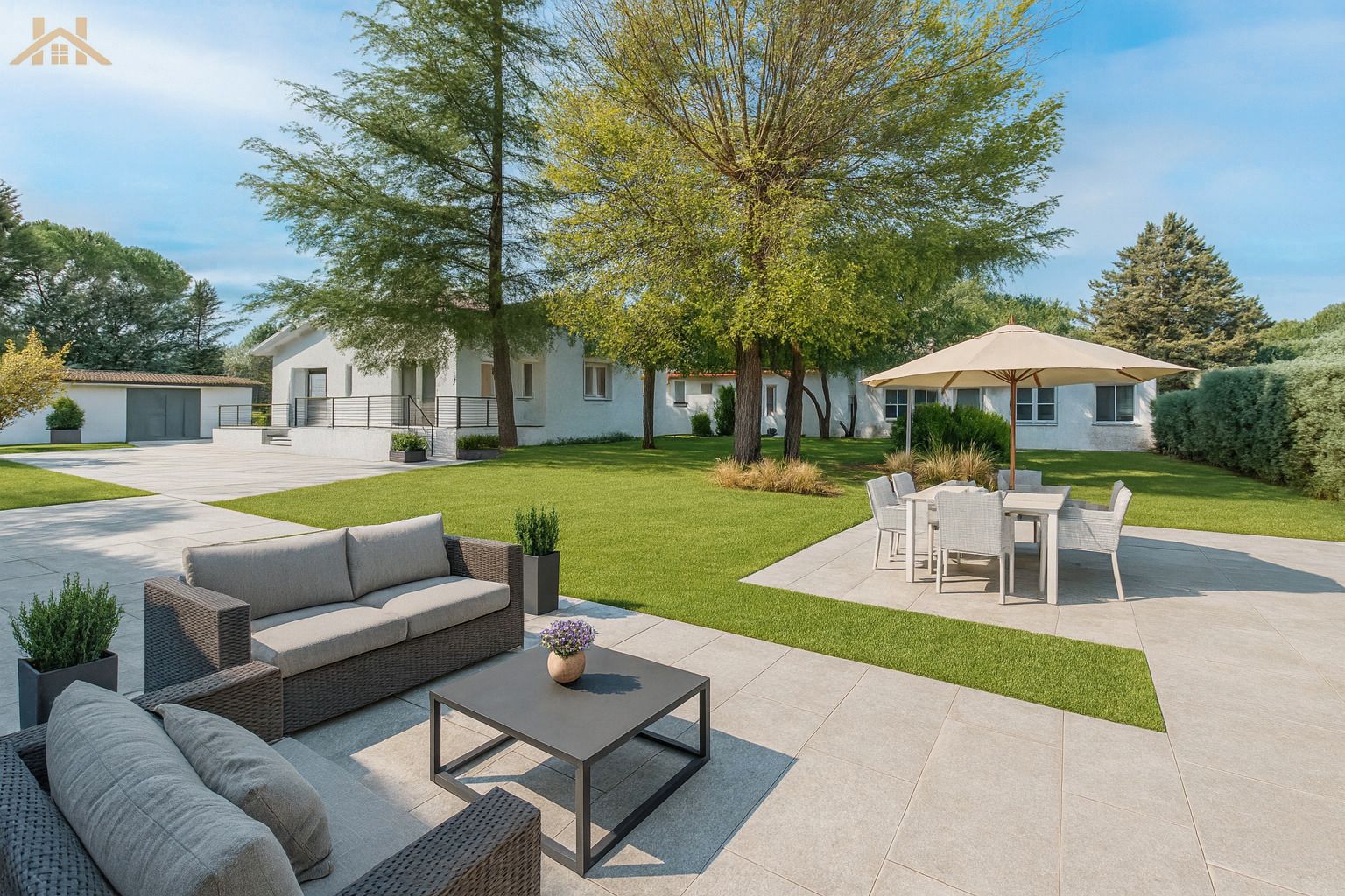 Terraza de Casa o chalet en venta en Las Rozas de Madrid