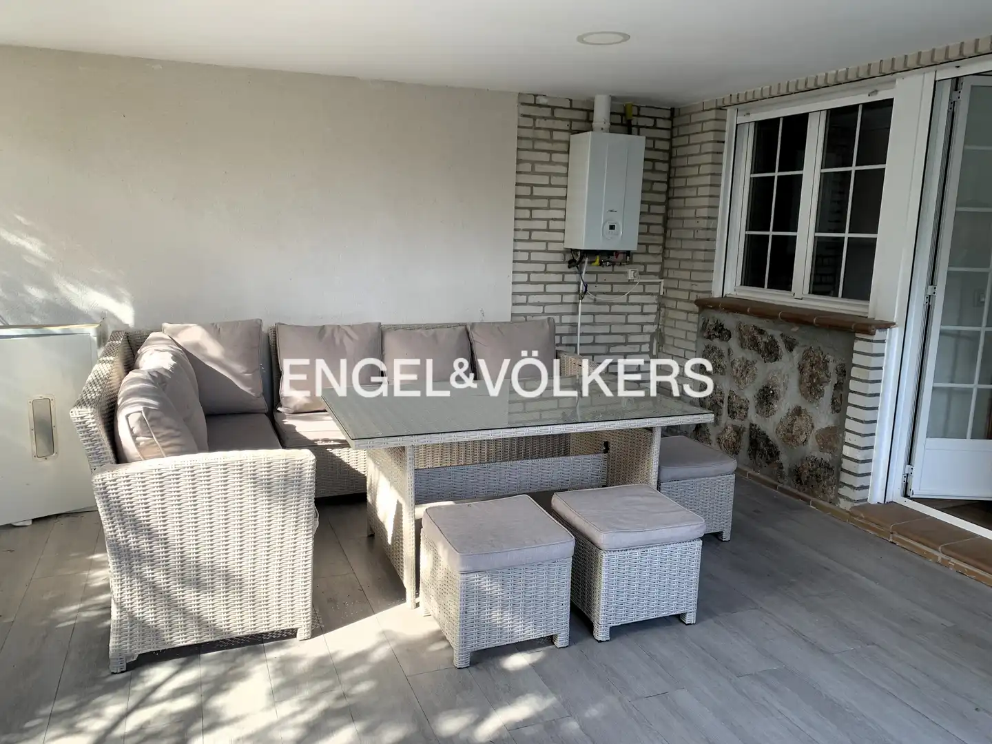 Terrassa de Casa o xalet de lloguer en Boadilla del Monte amb Aire condicionat, Calefacció i Jardí privat
