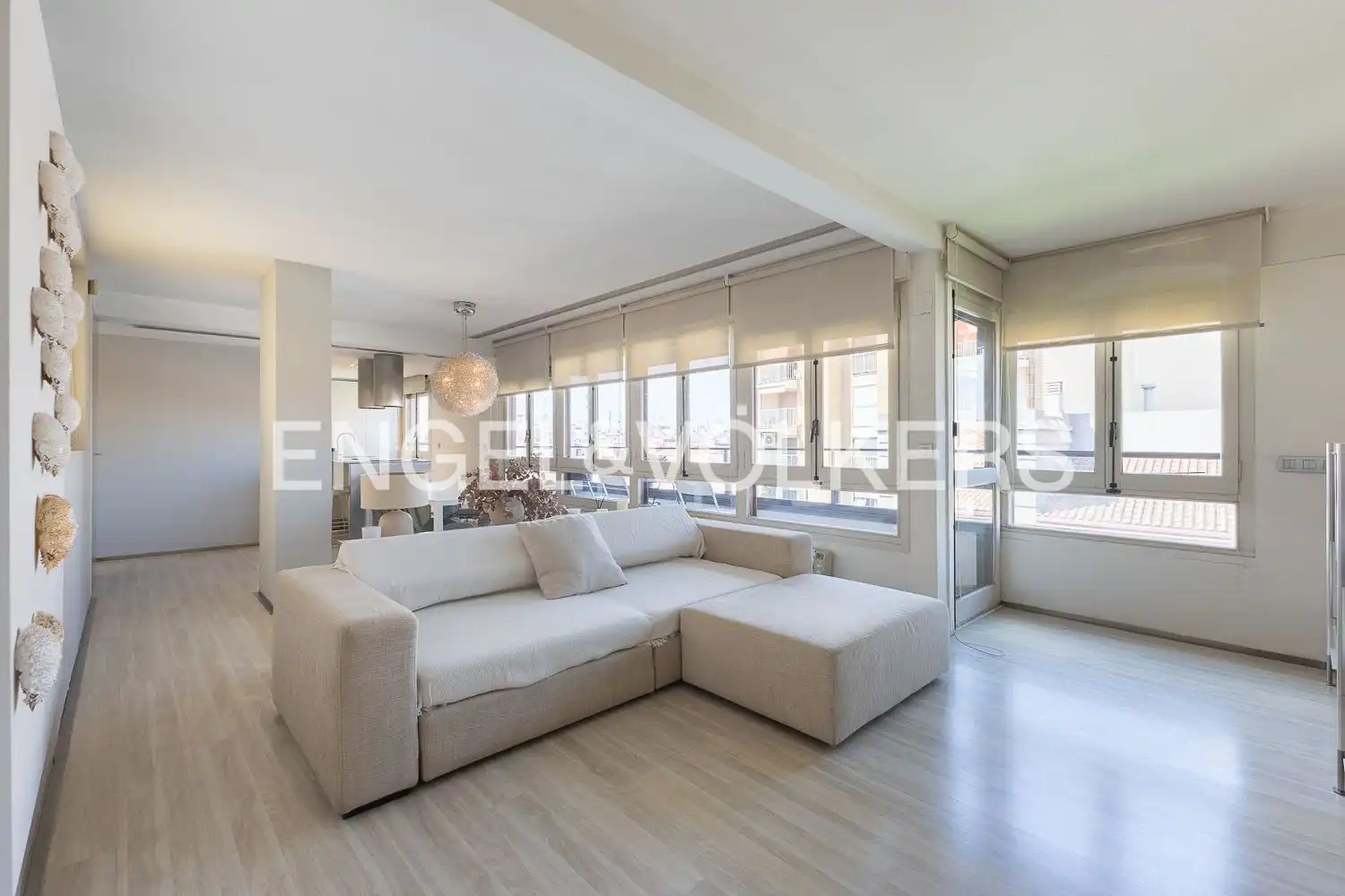 Wohnzimmer von Wohnung zum Verkauf in Valencia mit Klimaanlage, Heizung und Möbliert