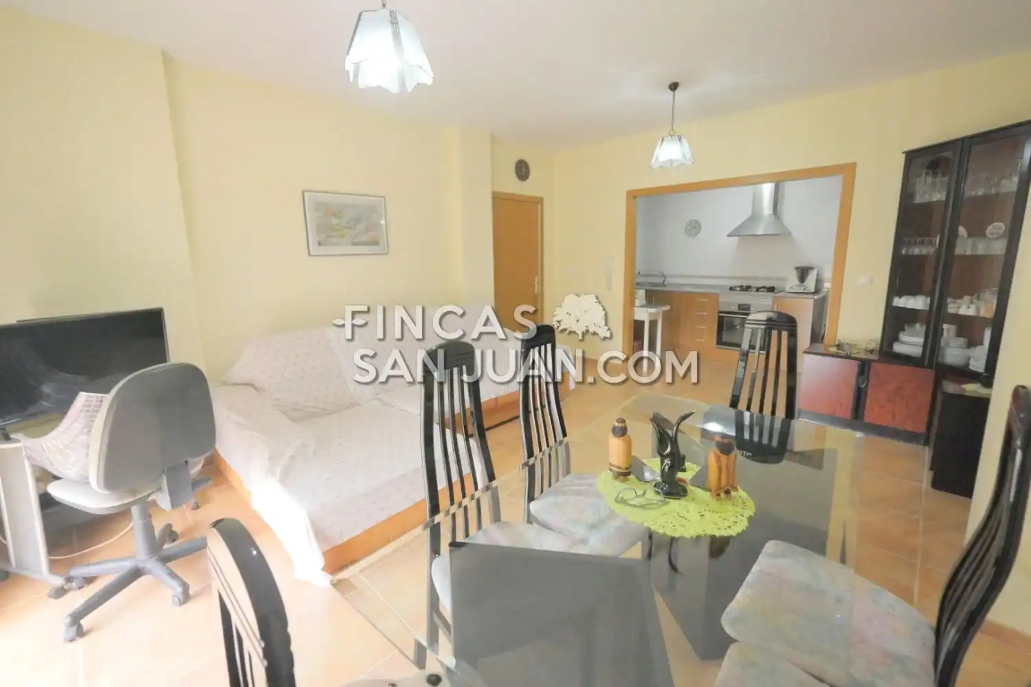 Esszimmer von Wohnung zum Verkauf in Hondón de los Frailes mit Heizung und Abstellraum