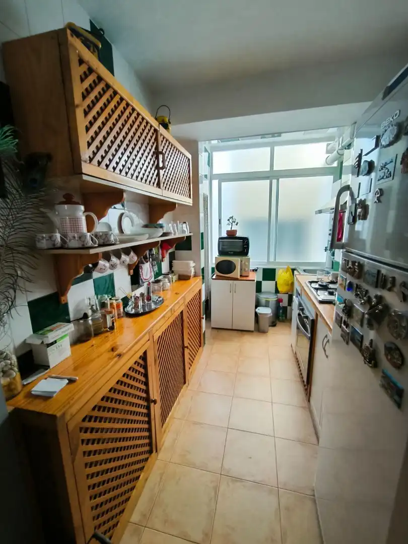 Kitchen of Flat for sale in Marbella  with Air Conditioner, Terrace and Furnished