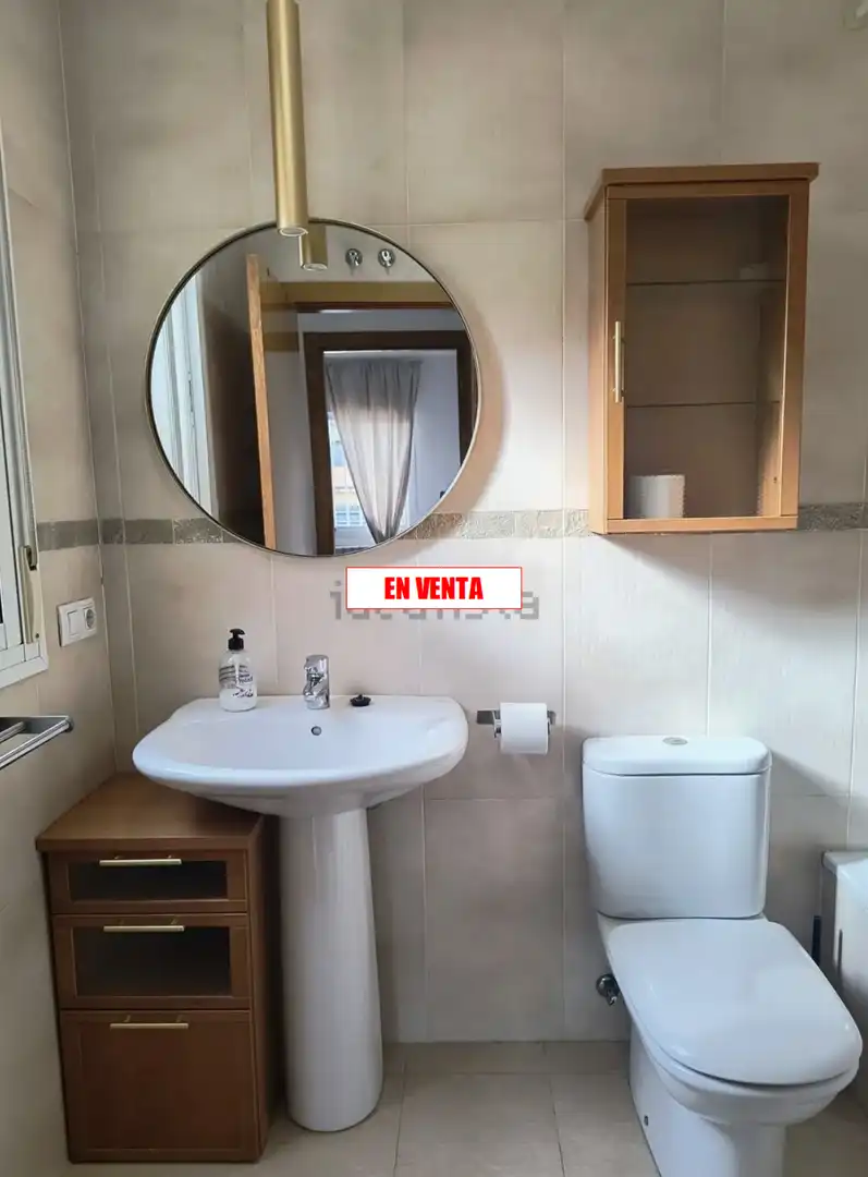 Badezimmer von Dachboden zum Verkauf in Ciudad Real mit Klimaanlage, Heizung und Terrasse
