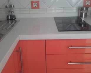 Kitchen of Flat to rent in  Huelva Capital  with Air Conditioner, Furnished and Balcony