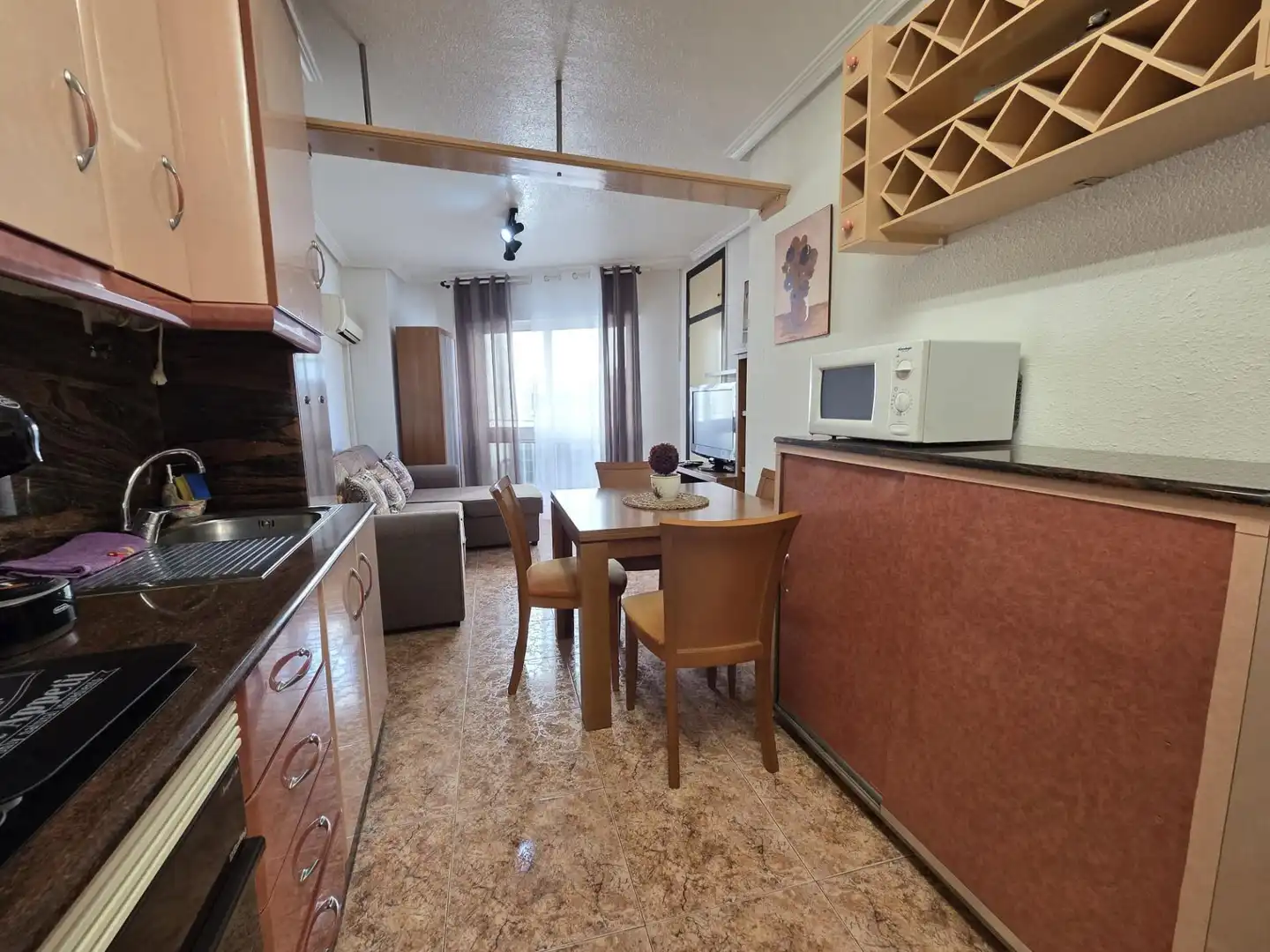 Kitchen of Apartments for rent in Los Alcázares  with Air Conditioner, Heating and Storage room