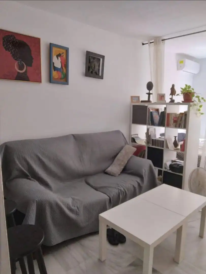 Wohnzimmer von Wohnungen zum Verkauf in Rincón de la Victoria mit Klimaanlage, Terrasse und Möbliert