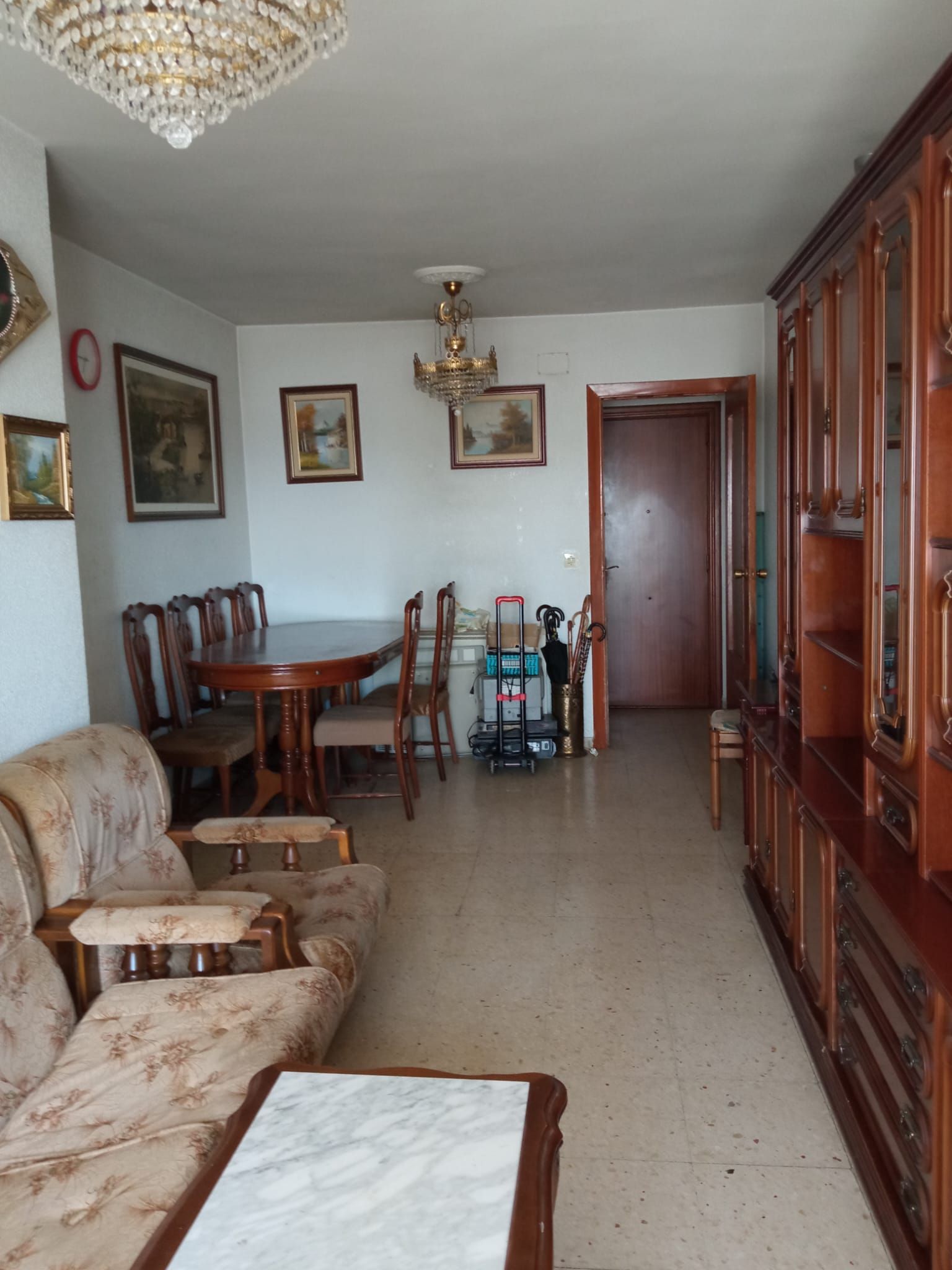 Dining room of Flat for sale in Zamora Capital   with Heating, Terrace and Furnished
