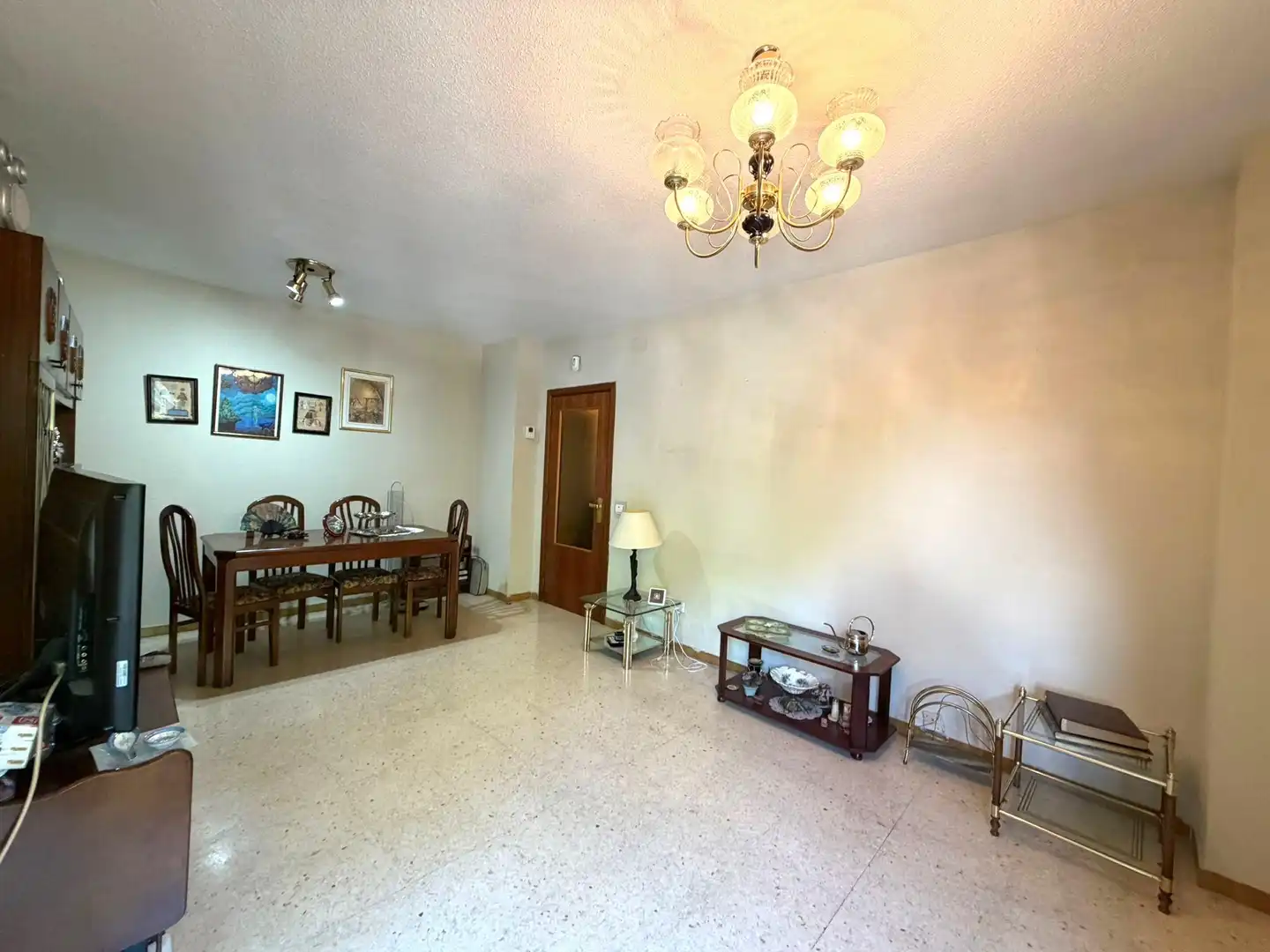 Sala de estar de Piso en venta en Madrid con Calefacción, Jardín privado y Terraza