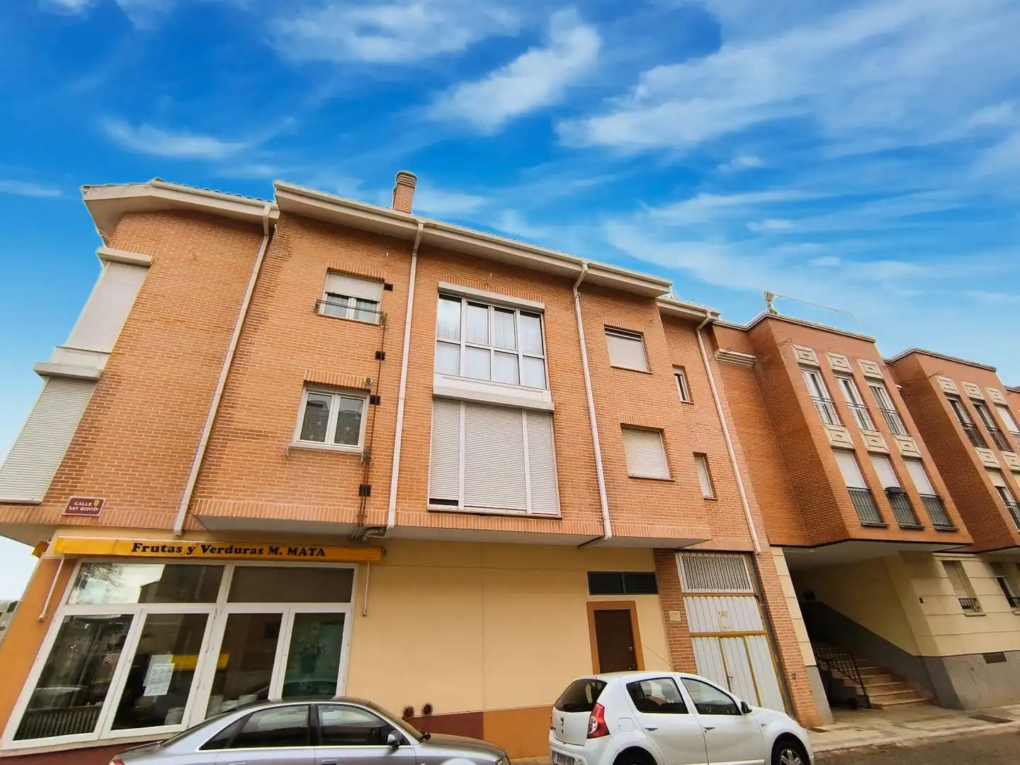 Vista exterior de Àtic en venda en Palencia amb Calefacció, Parquet i Terrassa
