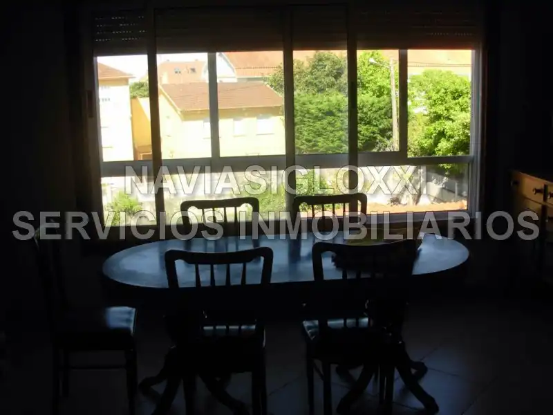 Comedor de Dúplex de alquiler en Nigrán con Parquet, Terraza y Amueblado