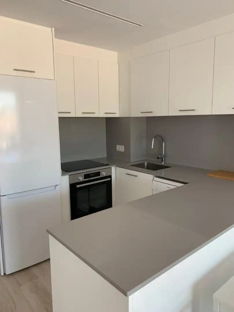 Küche von Wohnung zur Miete in Palamós mit Heizung, Terrasse und Möbliert