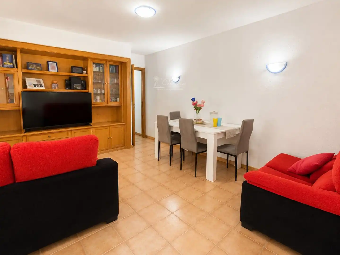 Sala d'estar de Pis en venda en  Palma de Mallorca amb Terrassa