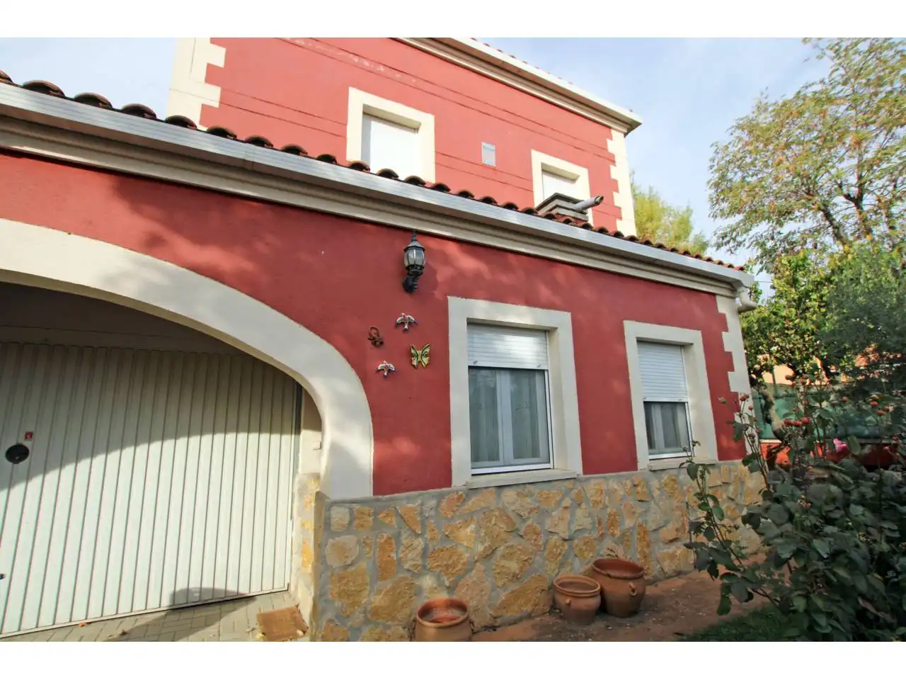 Vista exterior de Casa o chalet en venta en Cabanillas del Campo con Calefacción, Jardín privado y Terraza