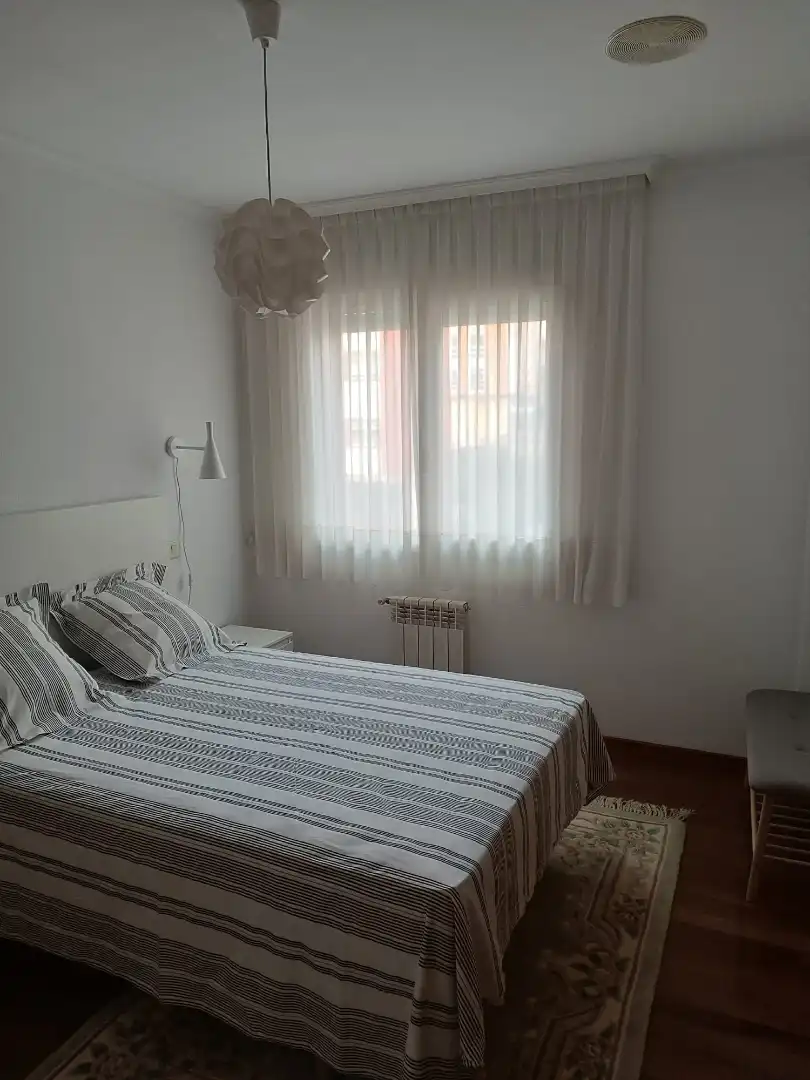 Bedroom of Apartments for rent in Lugo  with Heating, Storage room and Furnished