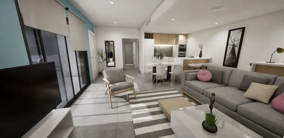 Living room of Houses for sale in Torre-Pacheco