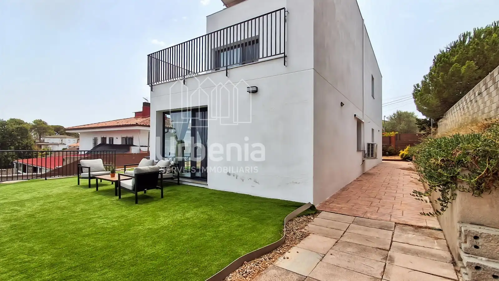 Vista exterior de Casa o chalet en venta en Tordera con Aire acondicionado, Calefacción y Terraza