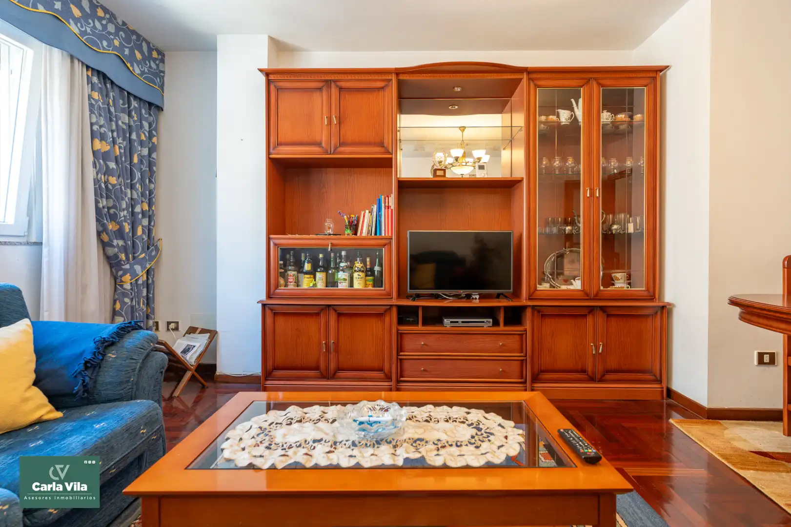 Living room of Apartments for sale in Lugo  with Heating, Parquet flooring and Storage room