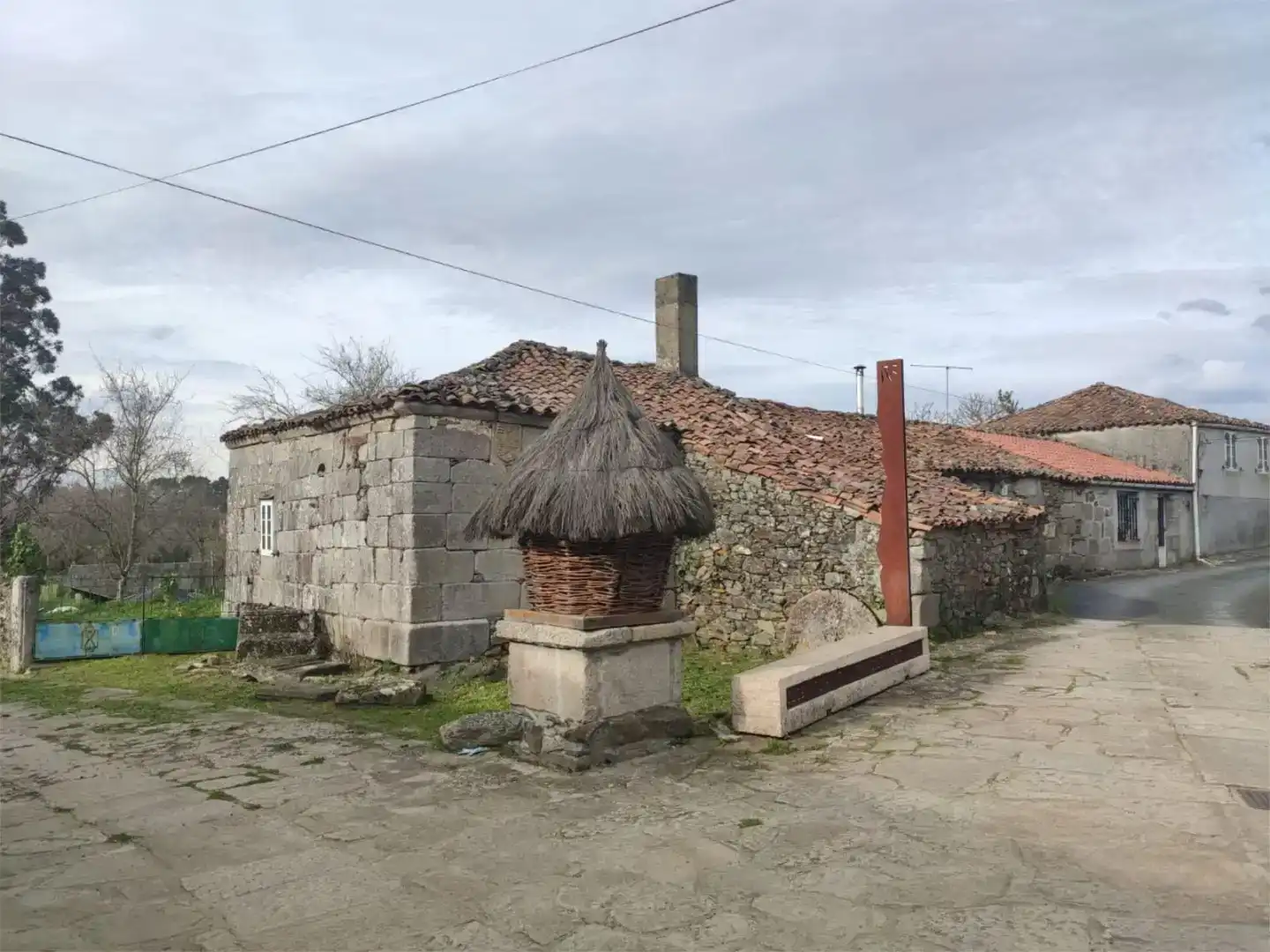 Vista exterior de Finca rústica en venda en Melide