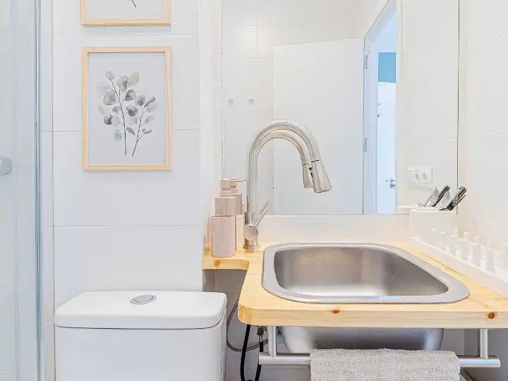 Baño de Piso para compartir en Playa del Cura