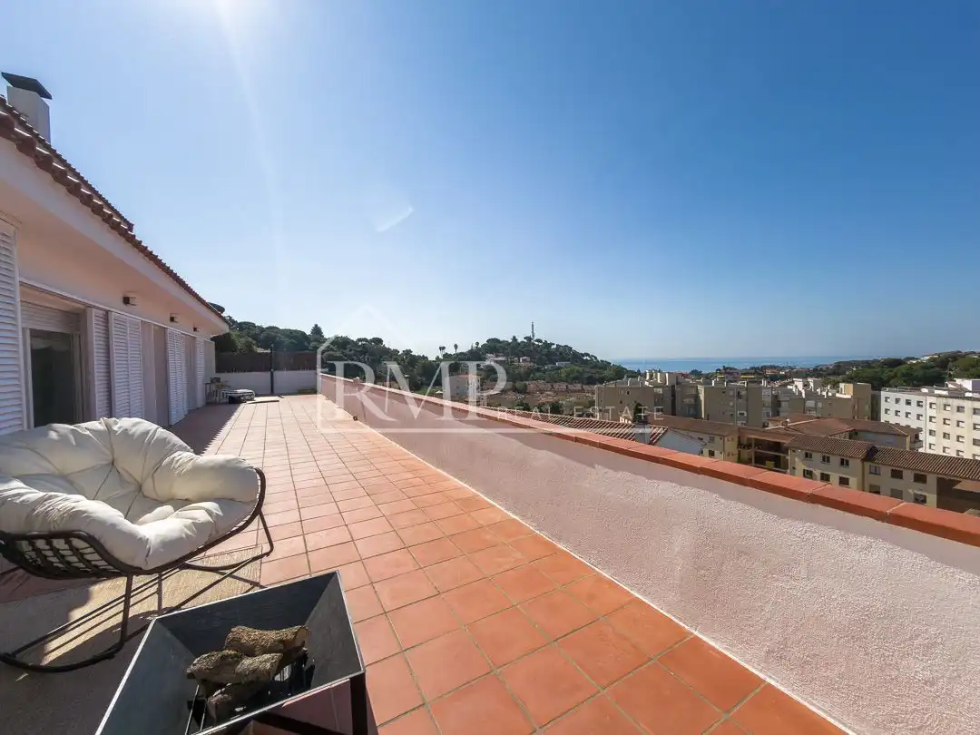 Terrace of Detached homes for sale in Sant Andreu de Llavaneres  with Air Conditioner, Heating and Terrace