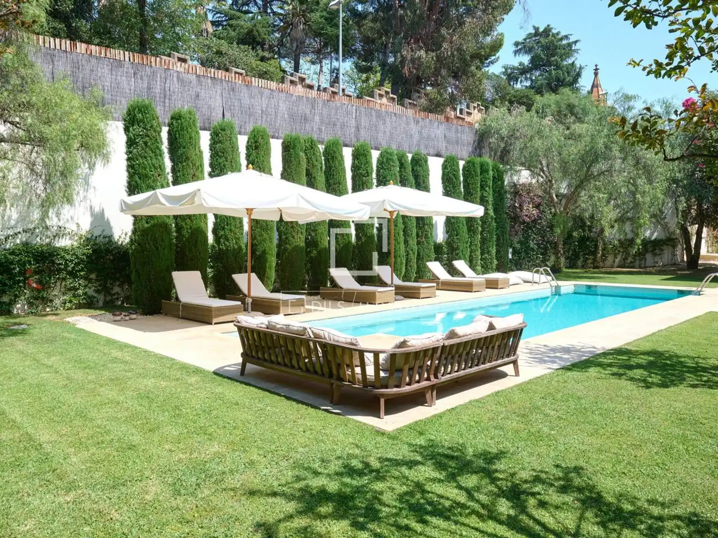 Terrassa de Casa o xalet en venda en Alella amb Aire condicionat, Calefacció i Jardí privat
