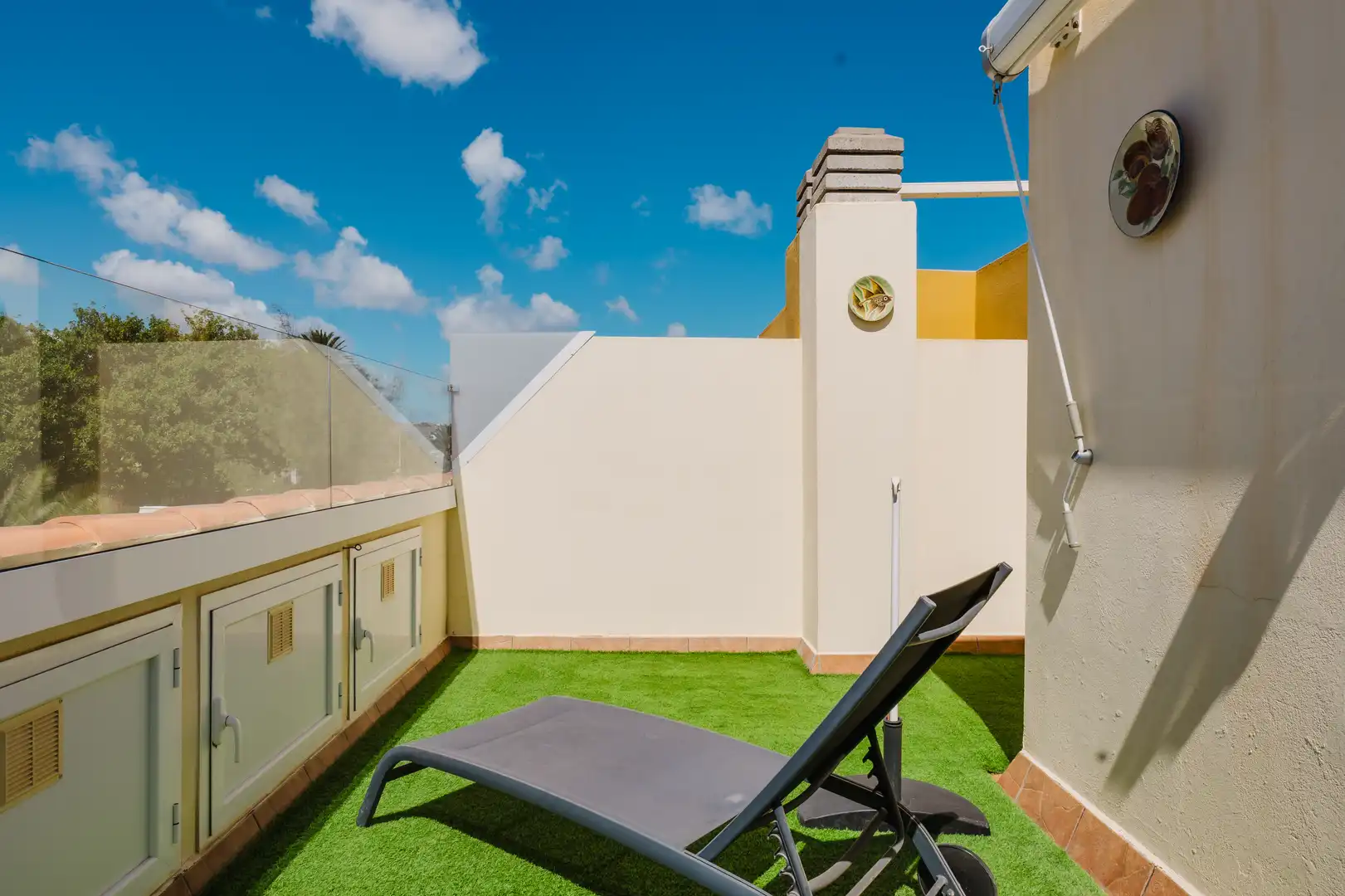 Terrassa de Casa o xalet en venda en Callejón del Castillo - El Calero - Las Huesas