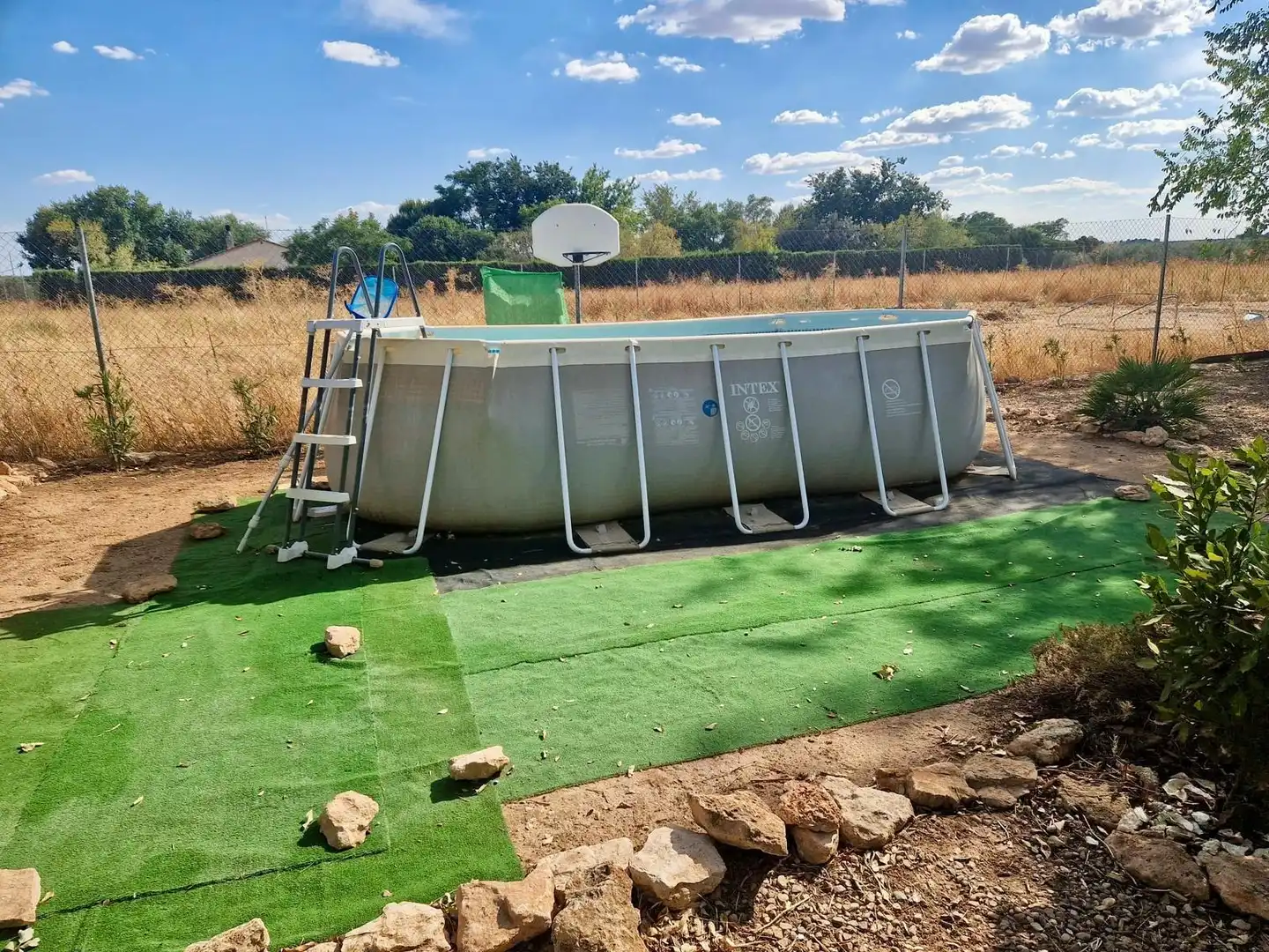 Piscina de Casa o chalet en venta en Pozuelo de Calatrava con Piscina y Amueblado