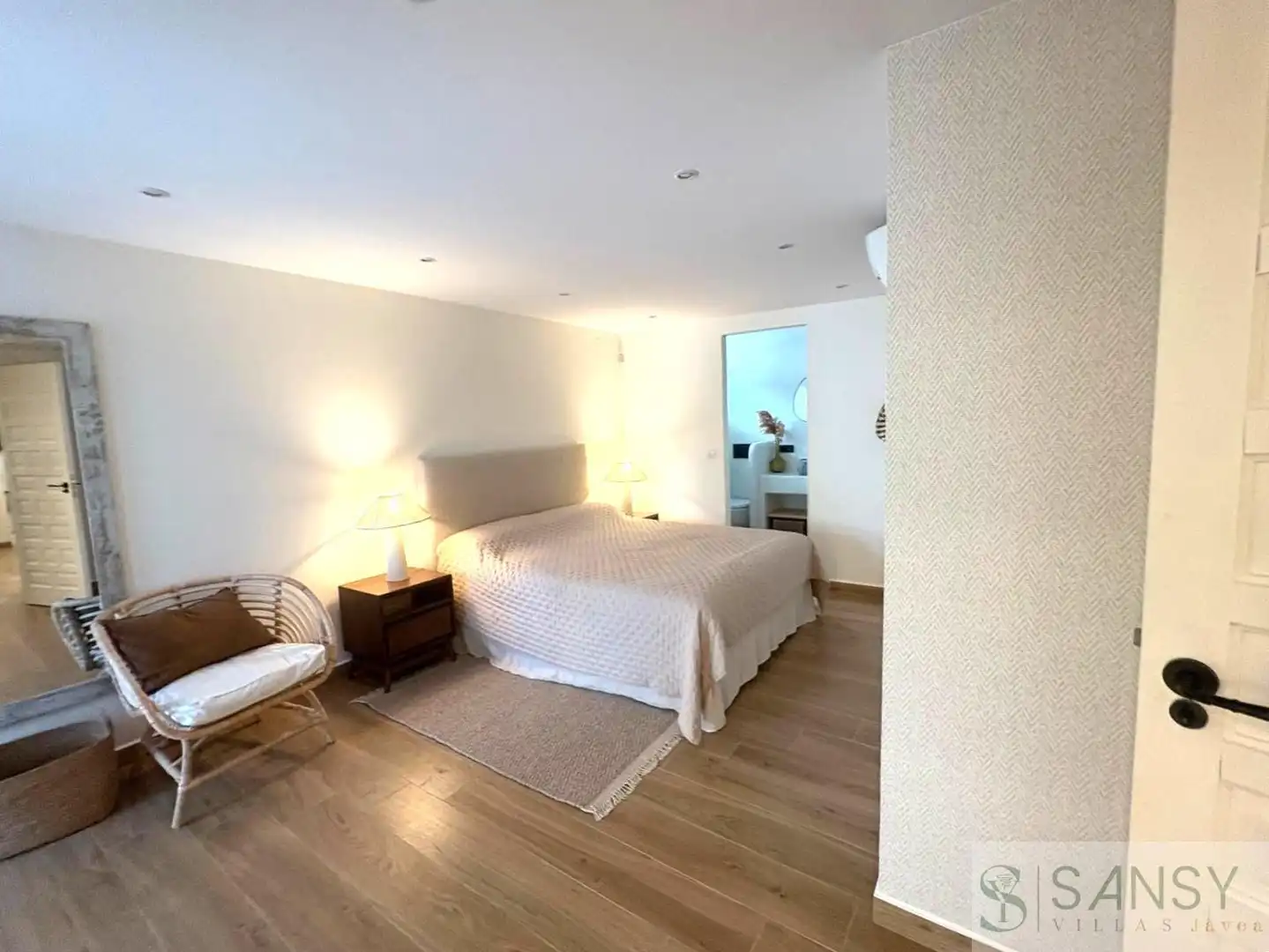 Bedroom of Houses for sale in Jávea / Xàbia  with Air Conditioner, Heating and Terrace