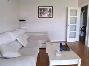 Sala d'estar de Pis en venda en Sevilla amb Aire condicionat, Parquet i Moblat