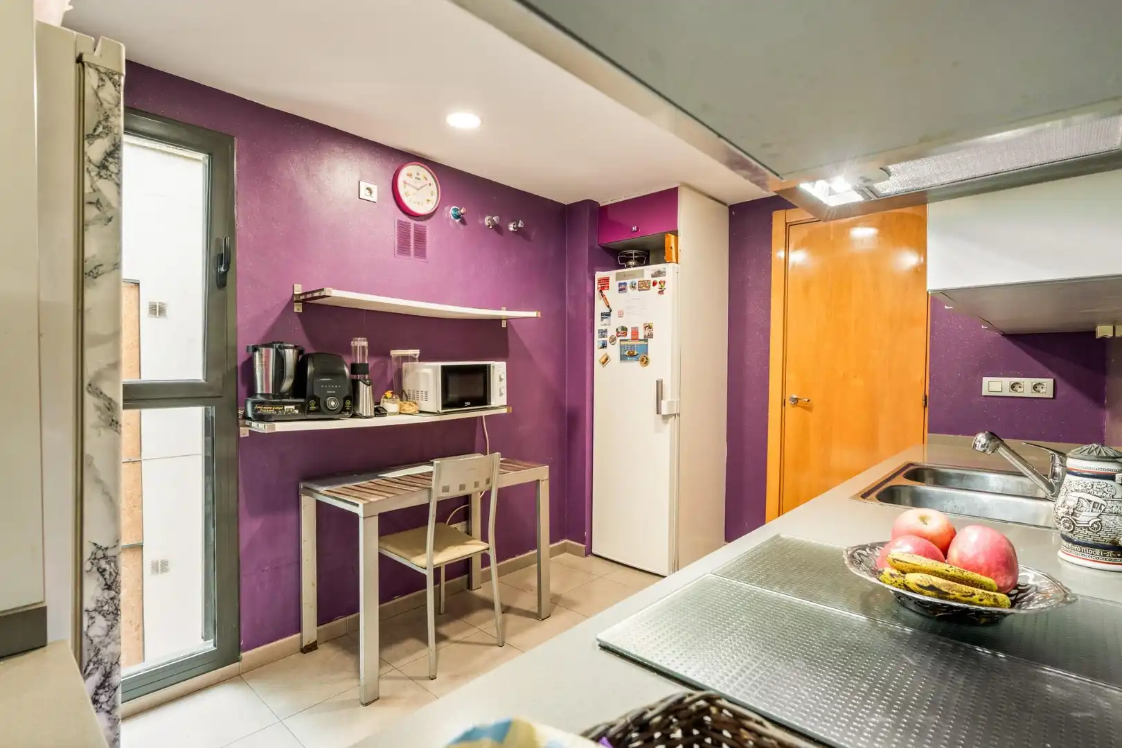Cuina de Pis en venda en Montcada i Reixac amb Parquet, Terrassa i Balcó