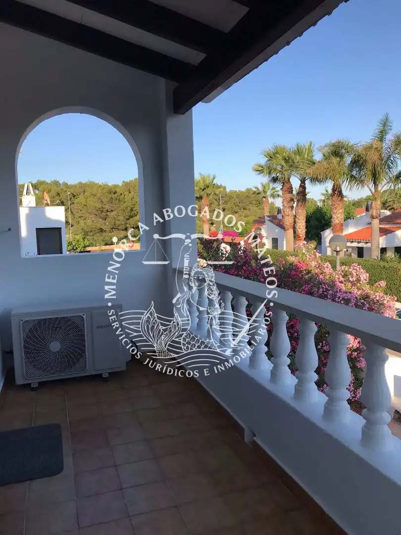 Terrassa de Apartament de lloguer en Ciutadella de Menorca amb Aire condicionat, Terrassa i Moblat