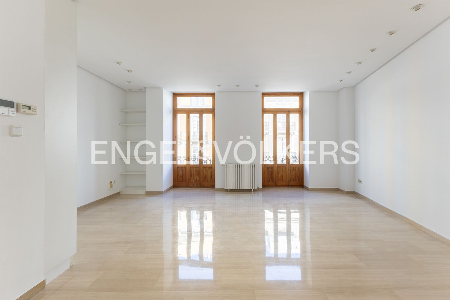 Sala d'estar de Pis de lloguer en  Valencia Capital amb Aire condicionat, Calefacció i Balcó