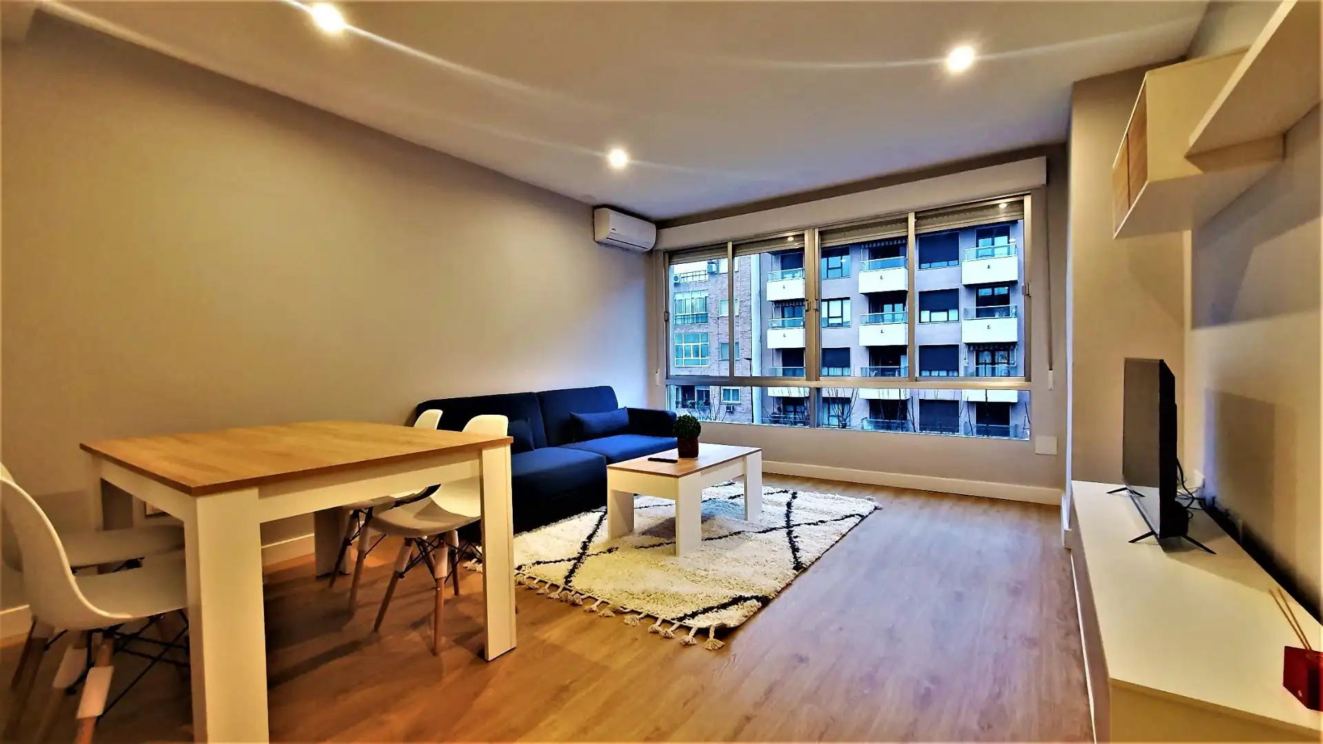 Living room of Flat for sale in Badajoz Capital  with Furnished and Balcony