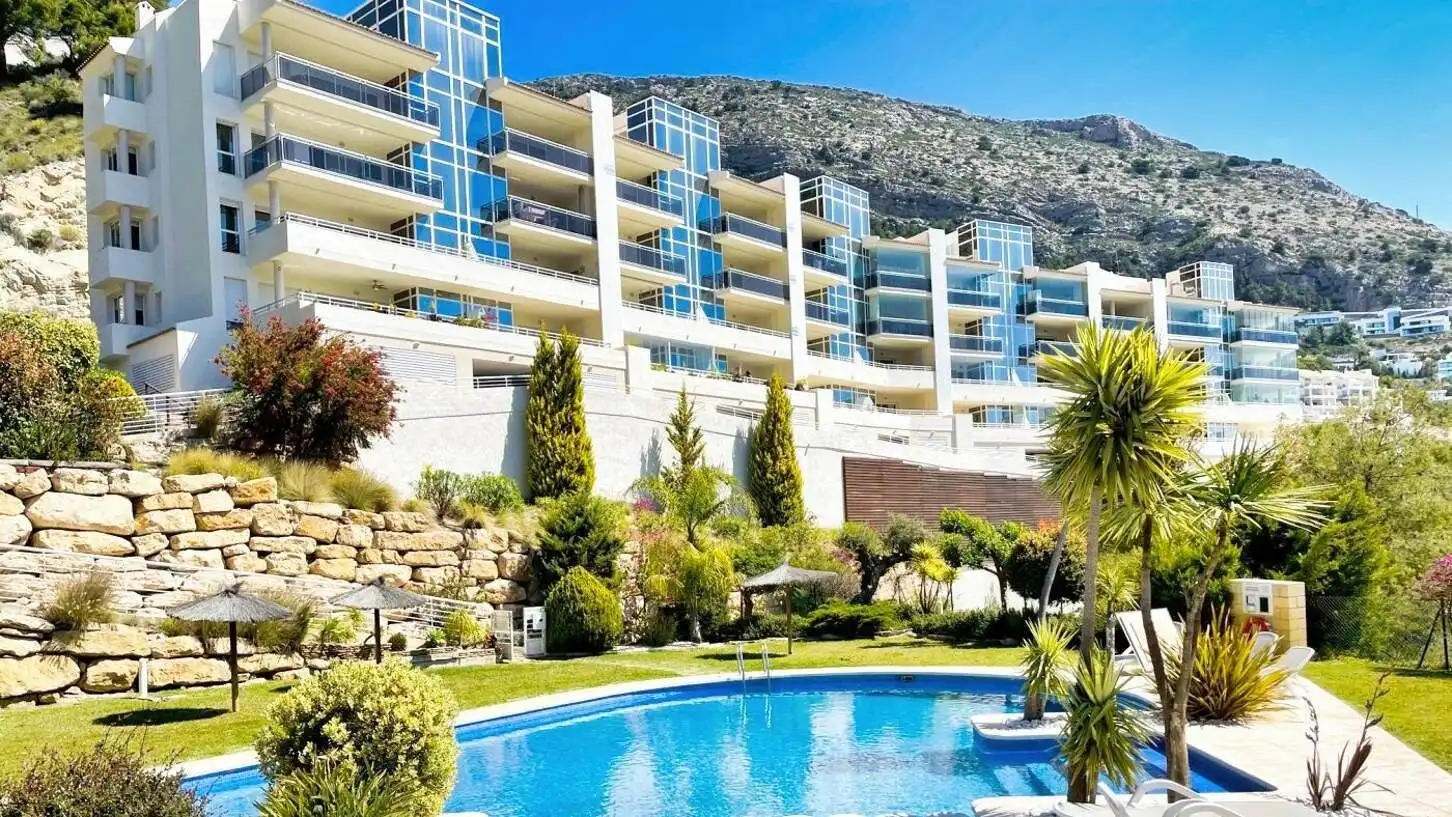 Exterior view of Flat for rent in Altea  with Air Conditioner, Heating and Terrace