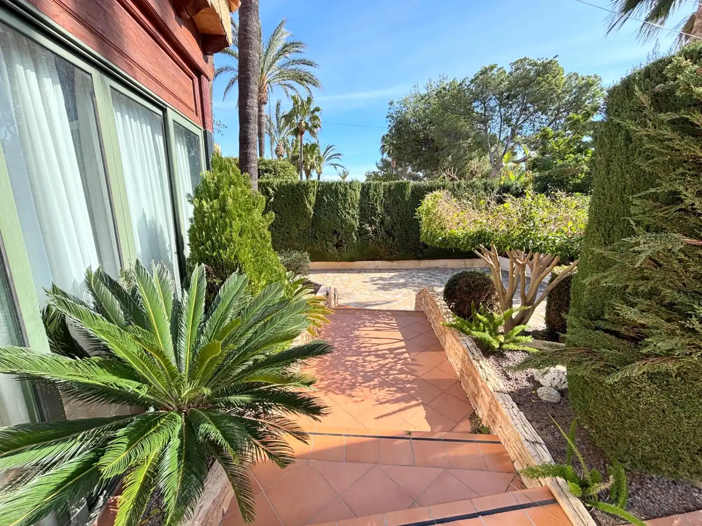 Garten von Haus oder Chalet zum Verkauf in Benidorm mit Klimaanlage, Terrasse und Schwimmbad