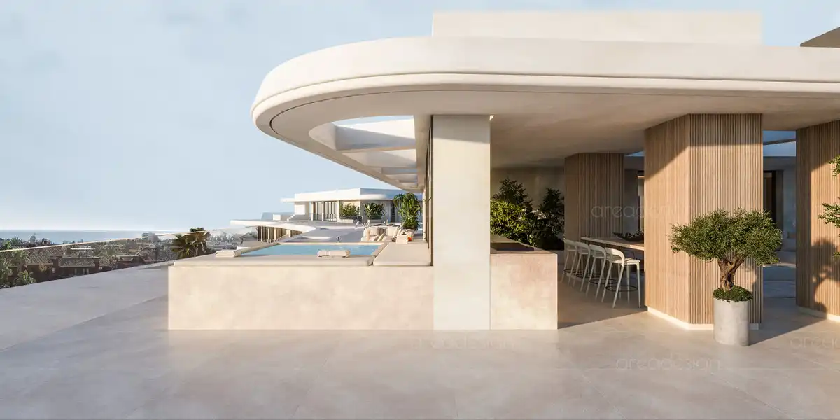 Terraza de Planta baja en venta en Estepona con Jardín privado, Terraza y Trastero