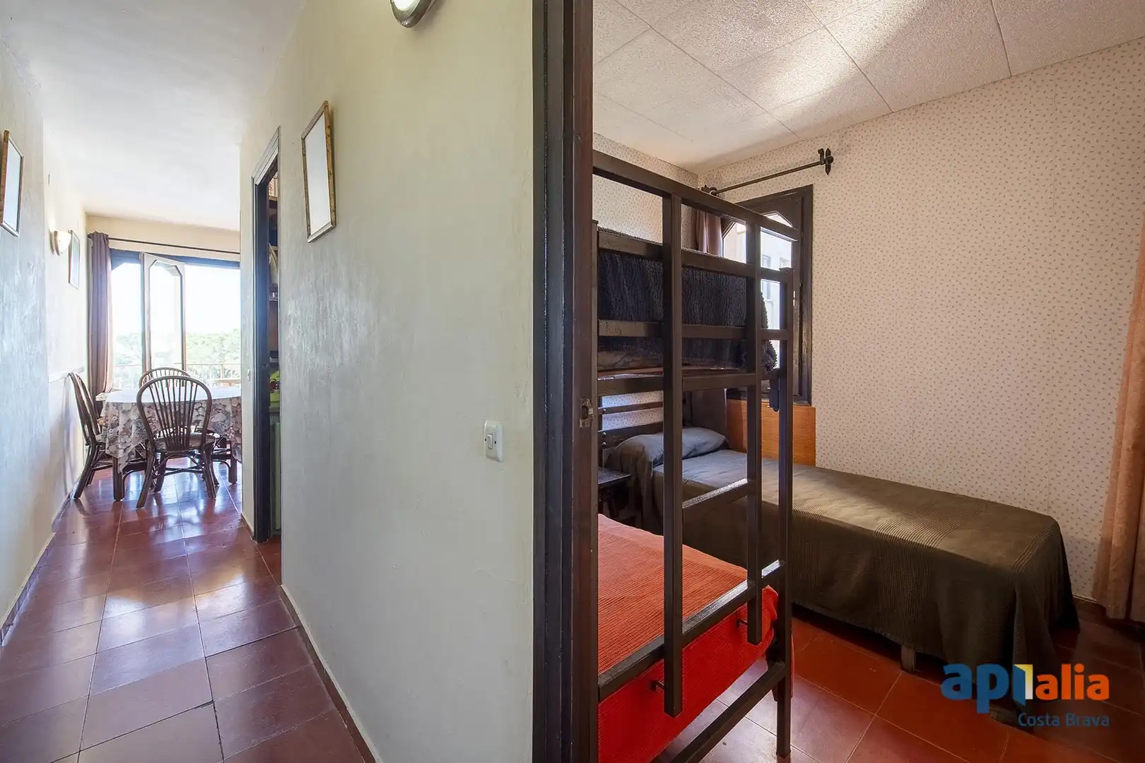 Dormitori de Apartament en venda en Castell d'Aro, Platja d'Aro i s'Agaró amb Jardí privat i Piscina