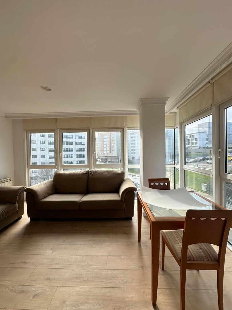 Sala d'estar de Pis en venda en A Coruña Capital  amb Calefacció, Traster i Forn