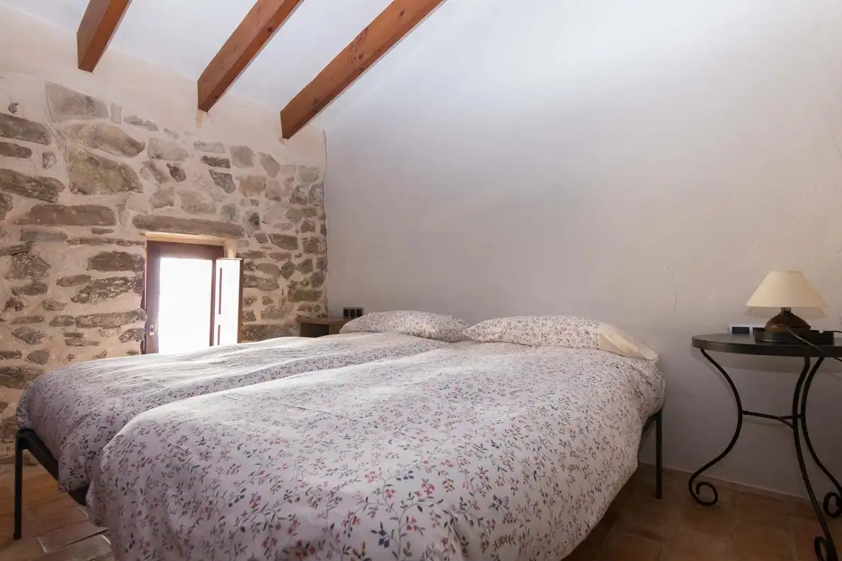Habitación de Finca rústica en venta en La Vall de Laguar con Calefacción, Terraza y Trastero