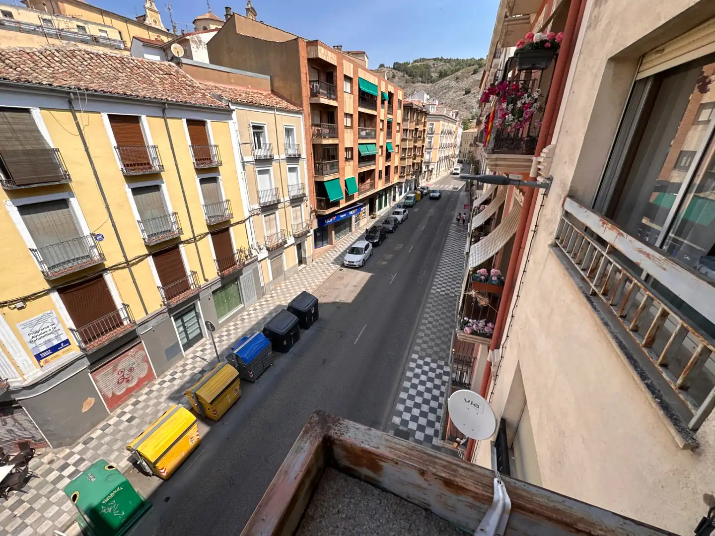 Exterior view of Flat for sale in Cuenca  with Heating, Terrace and Furnished
