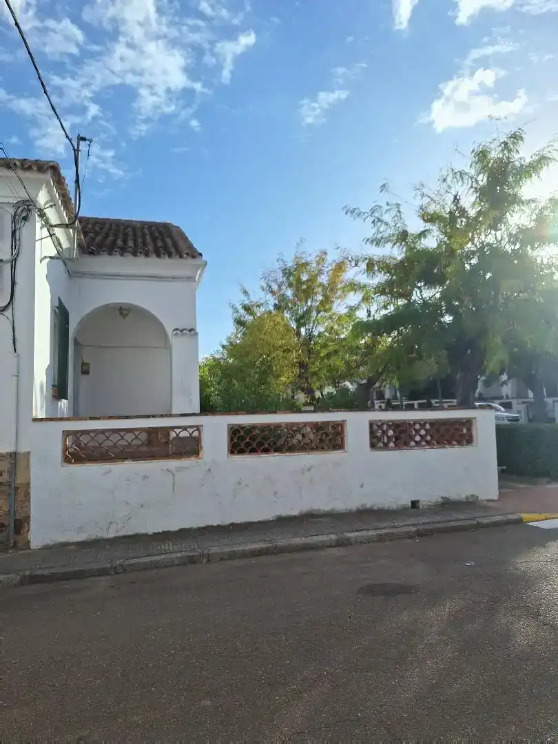 Vista exterior de Casa o chalet en venta en Castuera con Jardín privado, Amueblado y Balcón