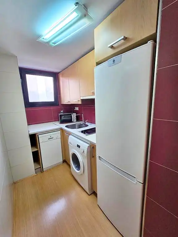 Küche von Wohnung zur Miete in Valdemoro mit Heizung, Parkett und Ofen