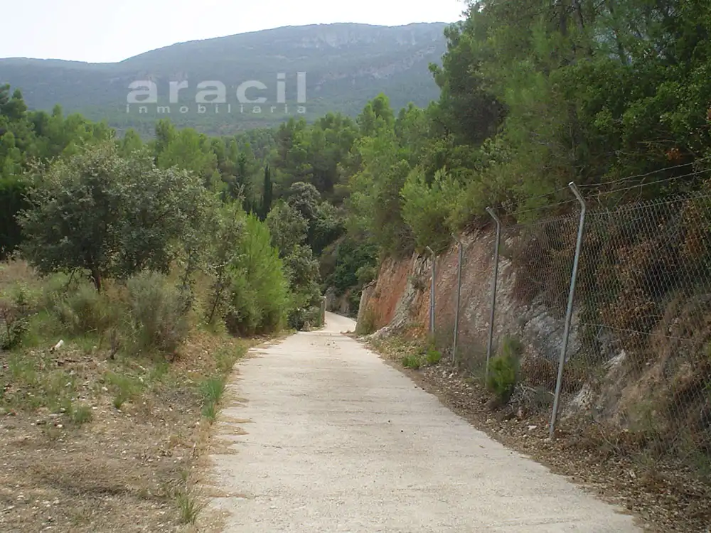 Vista exterior de Finca rústica en venda en Alcoy / Alcoi amb Aire condicionat, Jardí privat i Terrassa