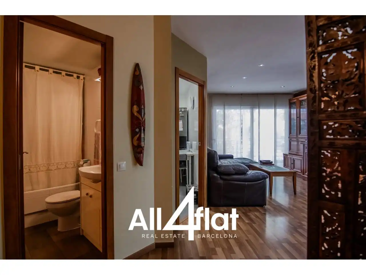 Bedroom of Duplexes for rent in Barcelona  with Air Conditioner, Heating and Terrace