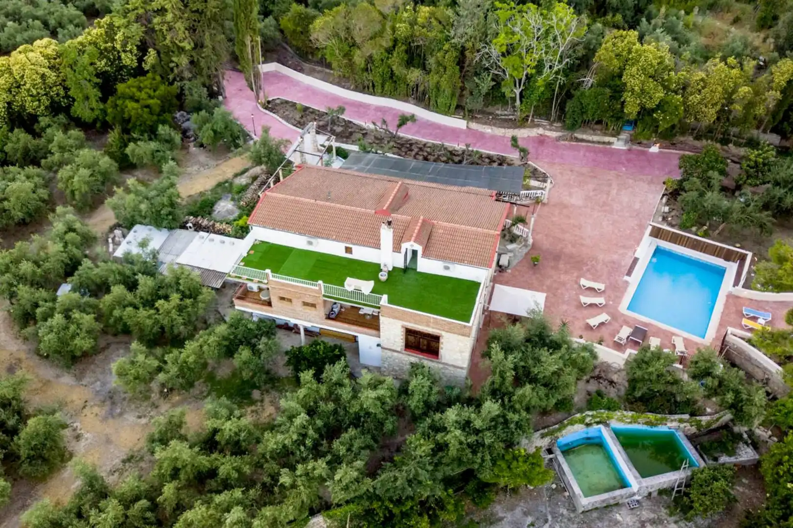 Vista exterior de Finca rústica en venda en Jaén amb Aire condicionat, Calefacció i Jardí privat