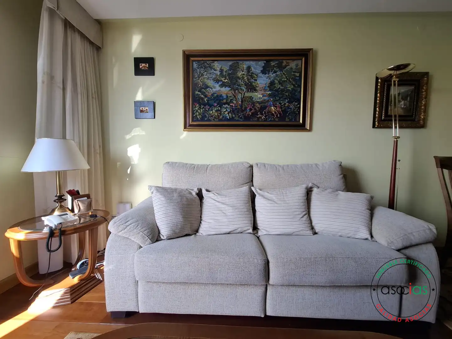 Wohnzimmer von Wohnung zum Verkauf in Gijón  mit Heizung, Terrasse und Abstellraum