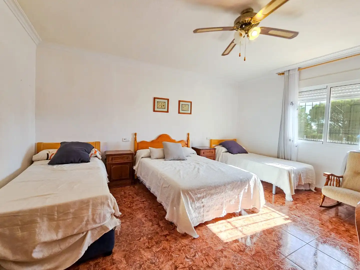 Habitación de Finca rústica en venta en Algorfa con Aire acondicionado, Calefacción y Terraza